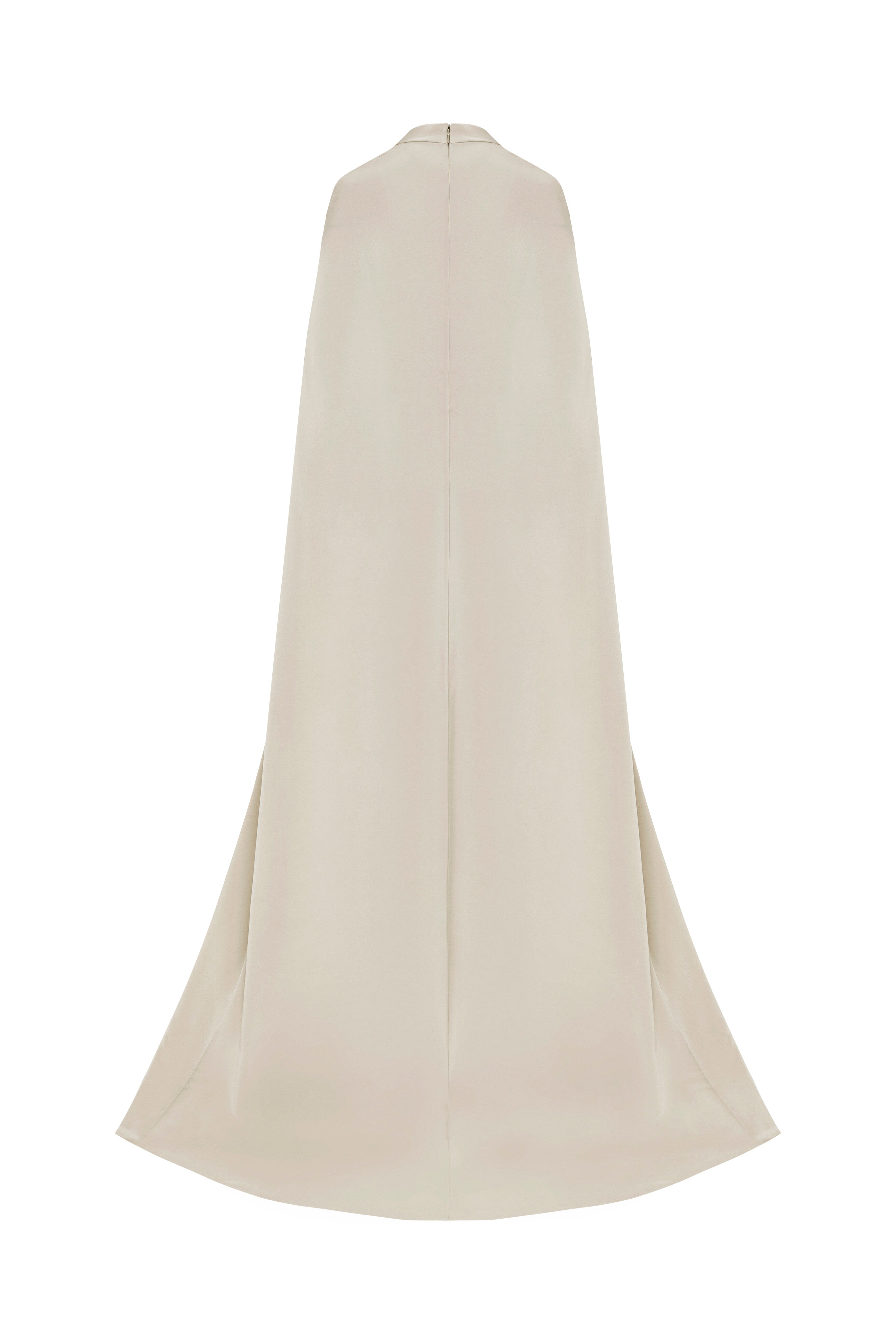 v neckline dress, column dress, sequin dress, green dress, satin cape, full length, cape dress, mother of the bride, long dress, evening dress, green dress, fitted dress, beading dress, red carpet dress, plunge neckline dress, ready to wear designer, evening dress Dubai, buy dress Dubai, fashion designer Dubai, SS24 collection, Spring summer collection, gala dress