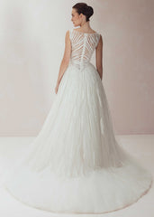 Mermaid Gown With Voluminous Overskirt