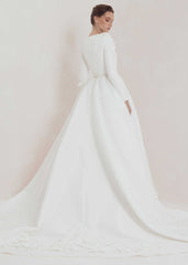 Voluminous Gown With Intricate Appliques