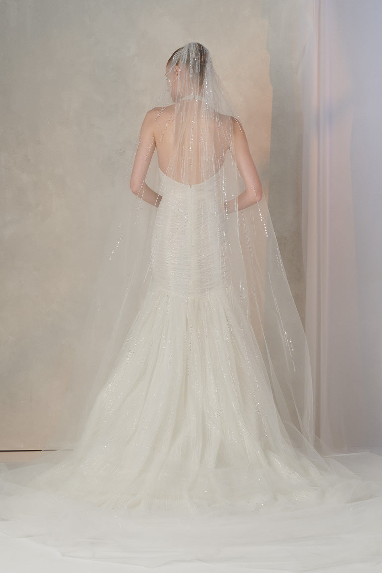 Shimmery Mermaid Wedding Dress