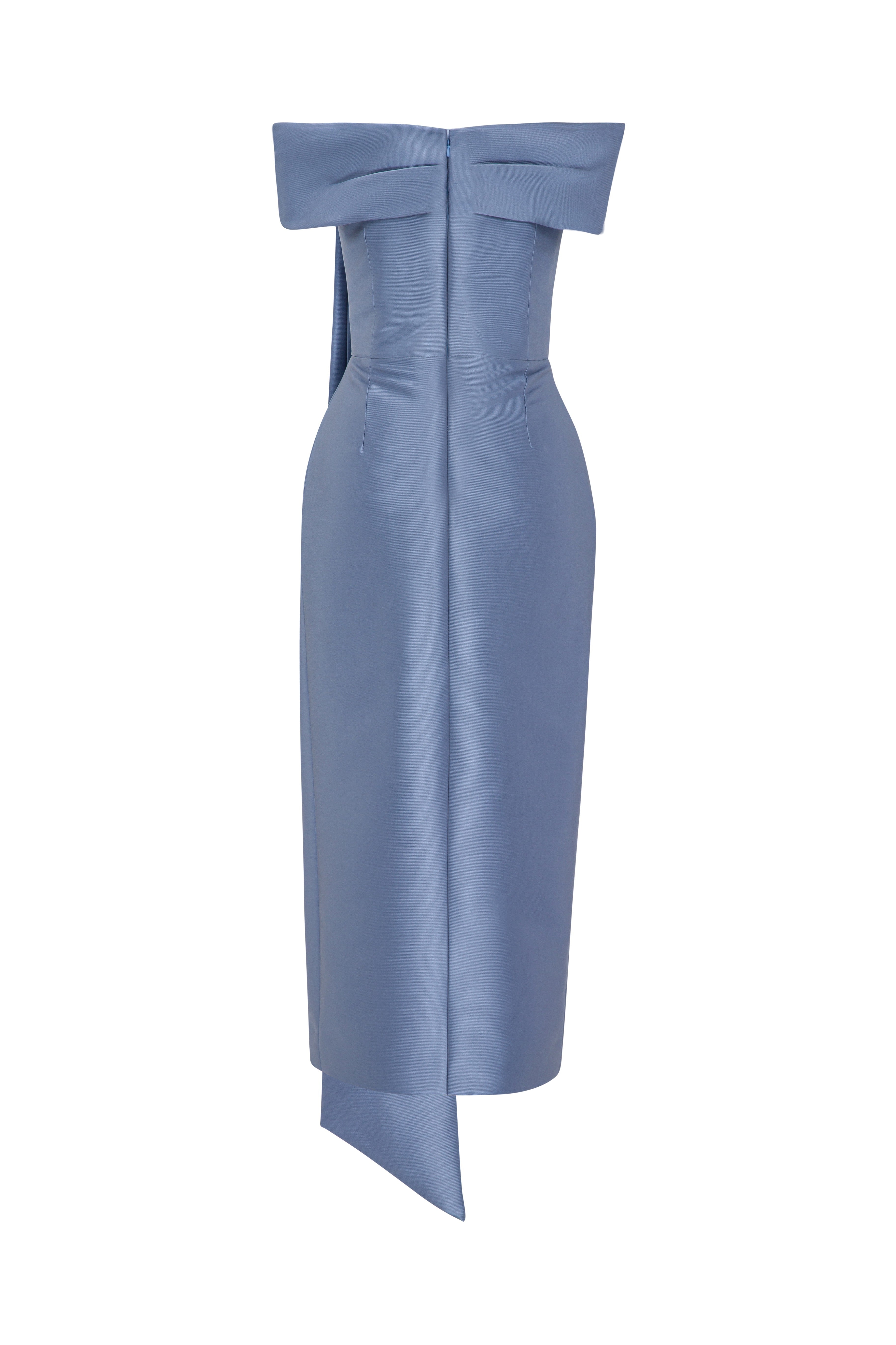 Beaded Tea-Length Midi Dress