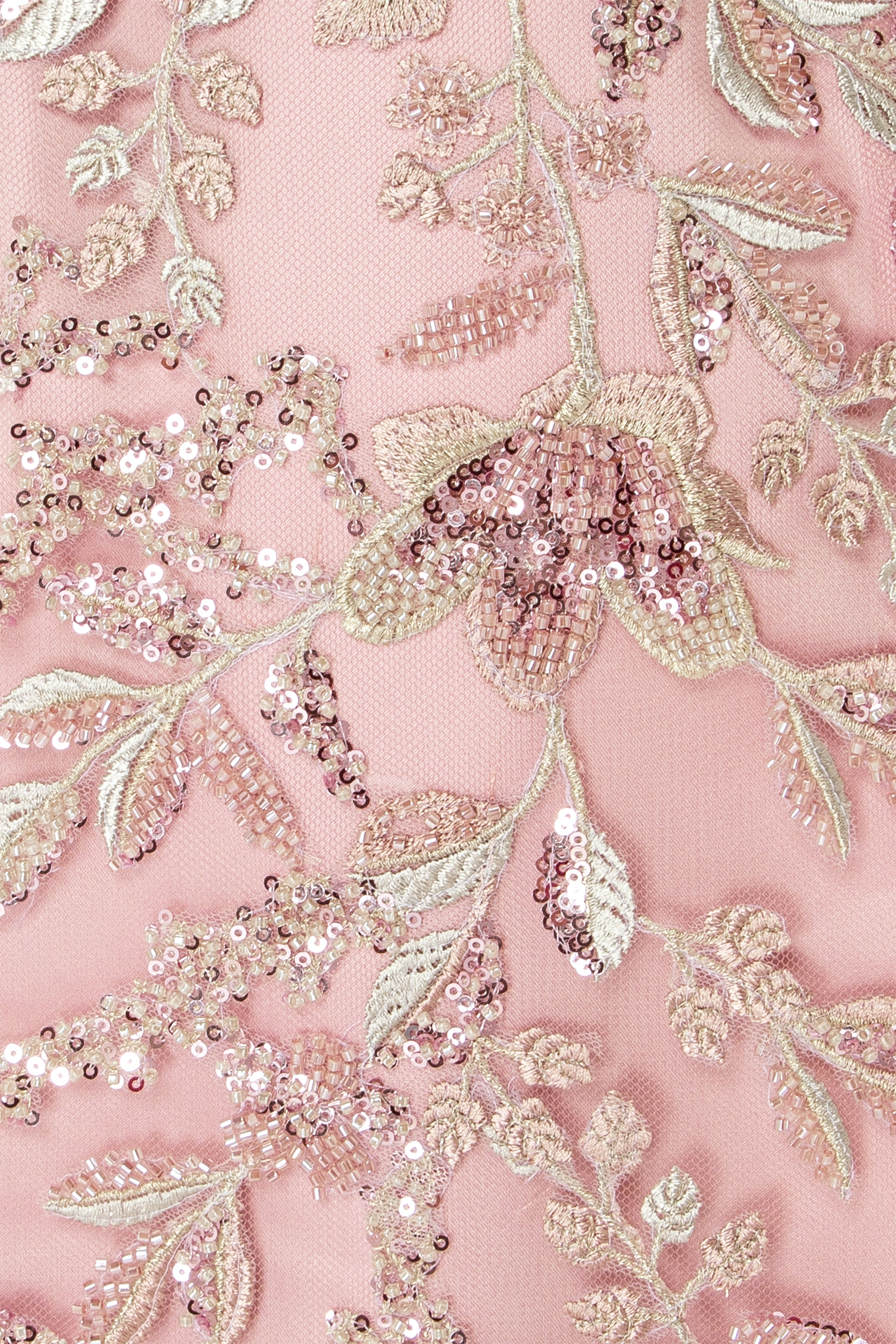 Fully Embroidered Mermaid Gown