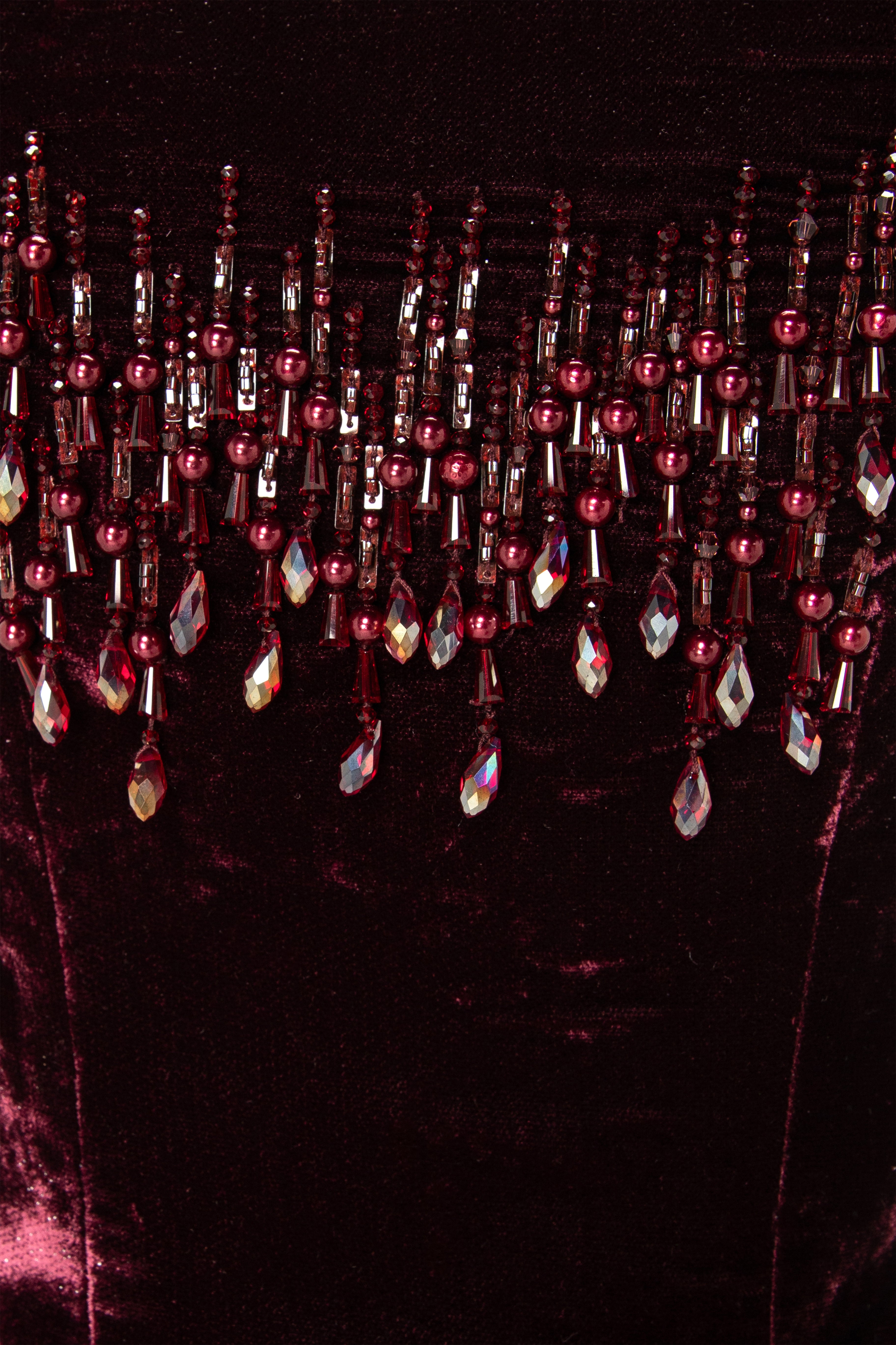 Fitted Velvet Gown