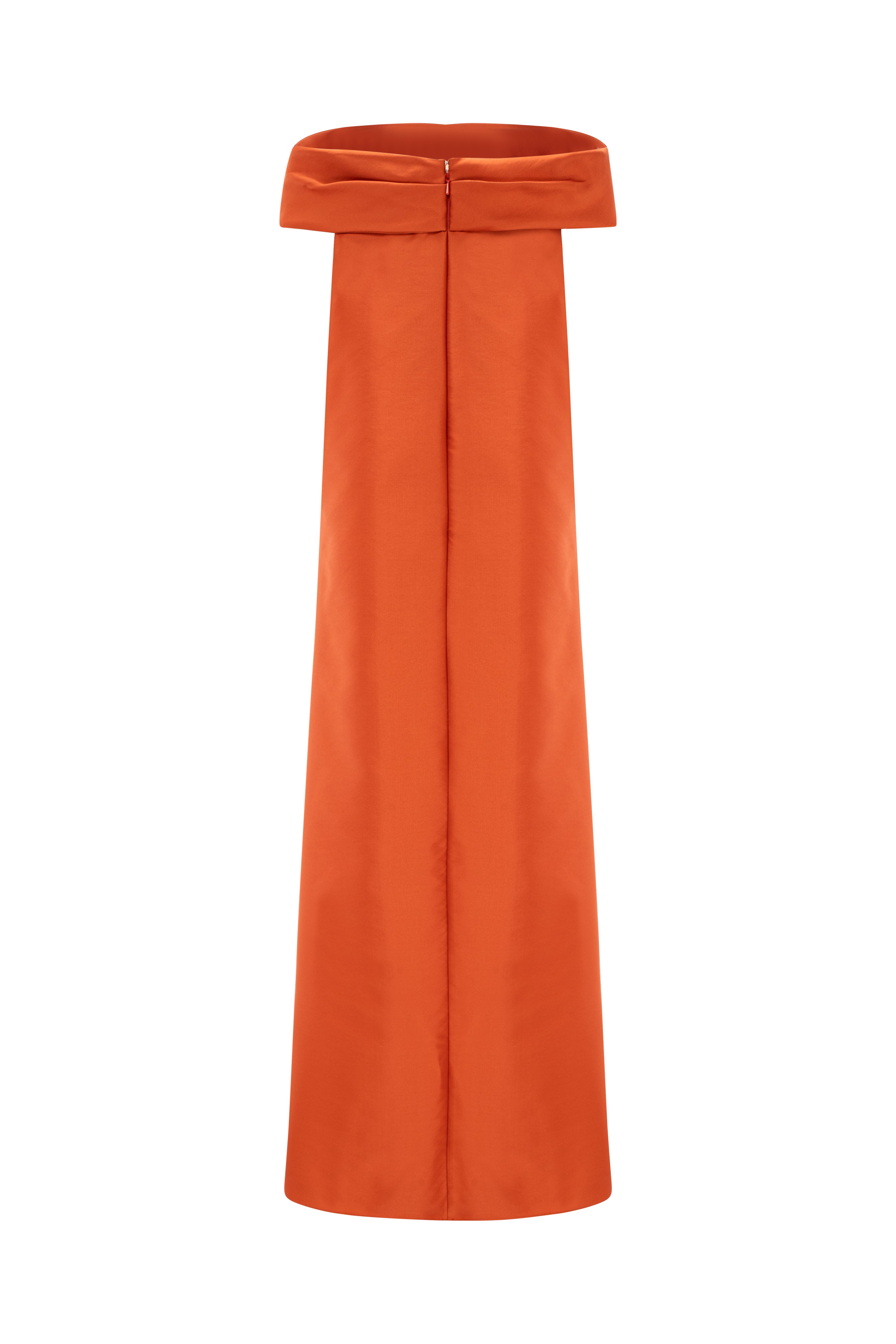Fully Beaded Embroidered Column Gown With Asymmetrical Off-Shoulder Cape.