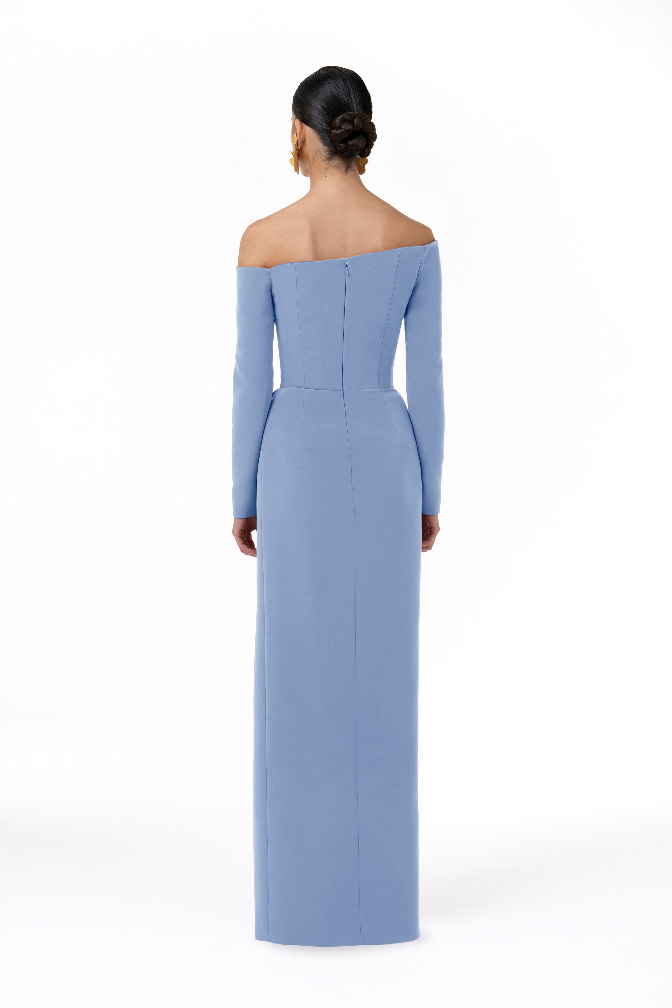 Asymmetrically Draped Dress