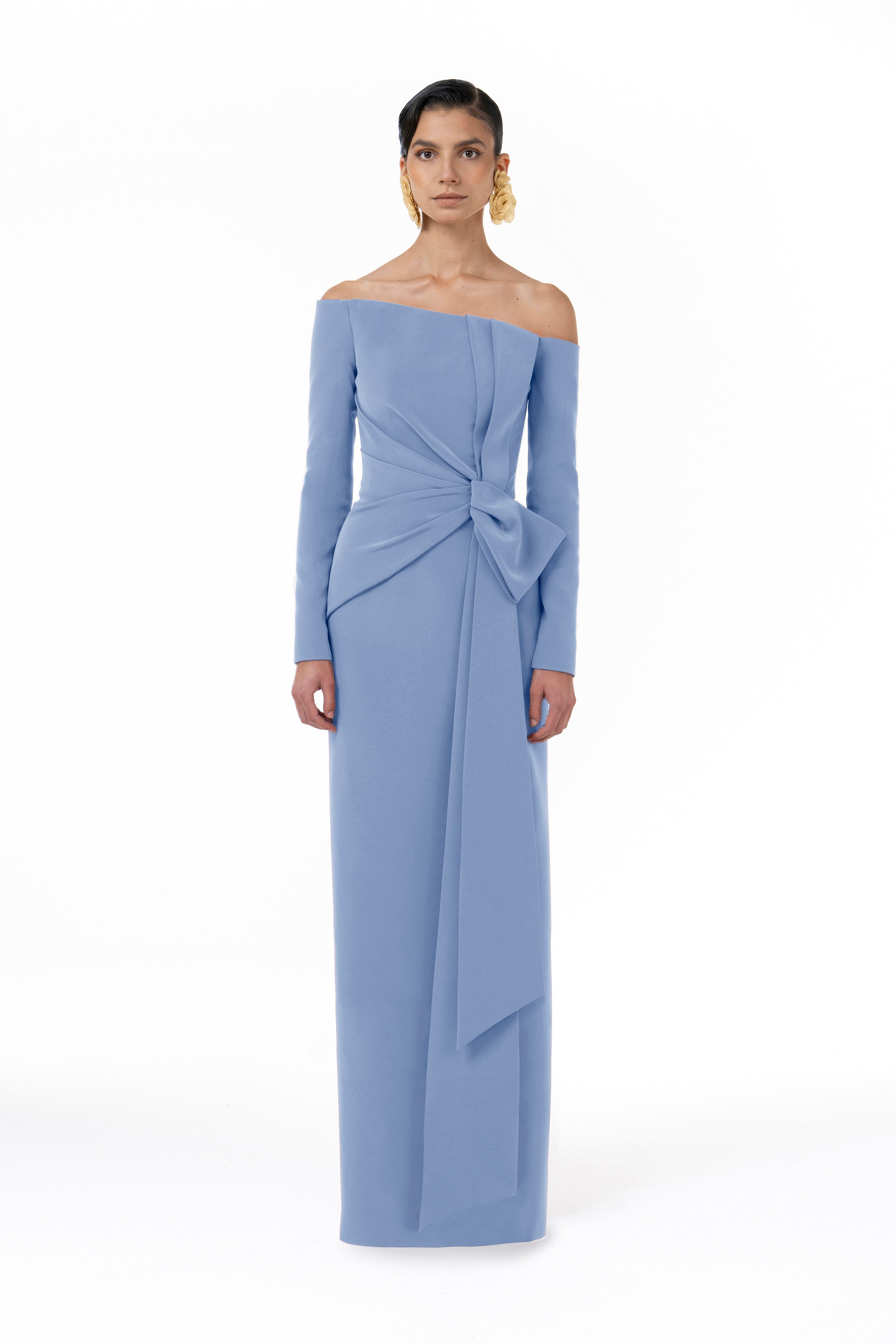 Asymmetrically Draped Dress