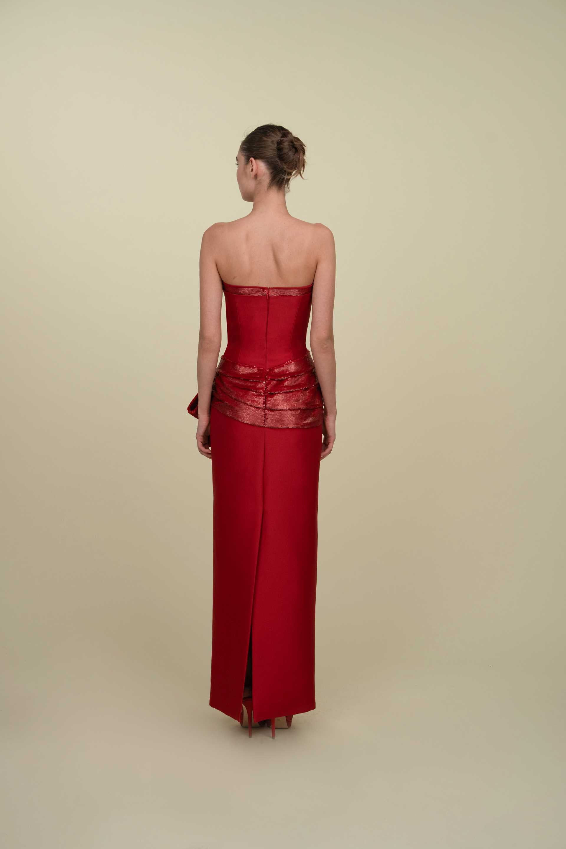 Strapless Tubino Gown