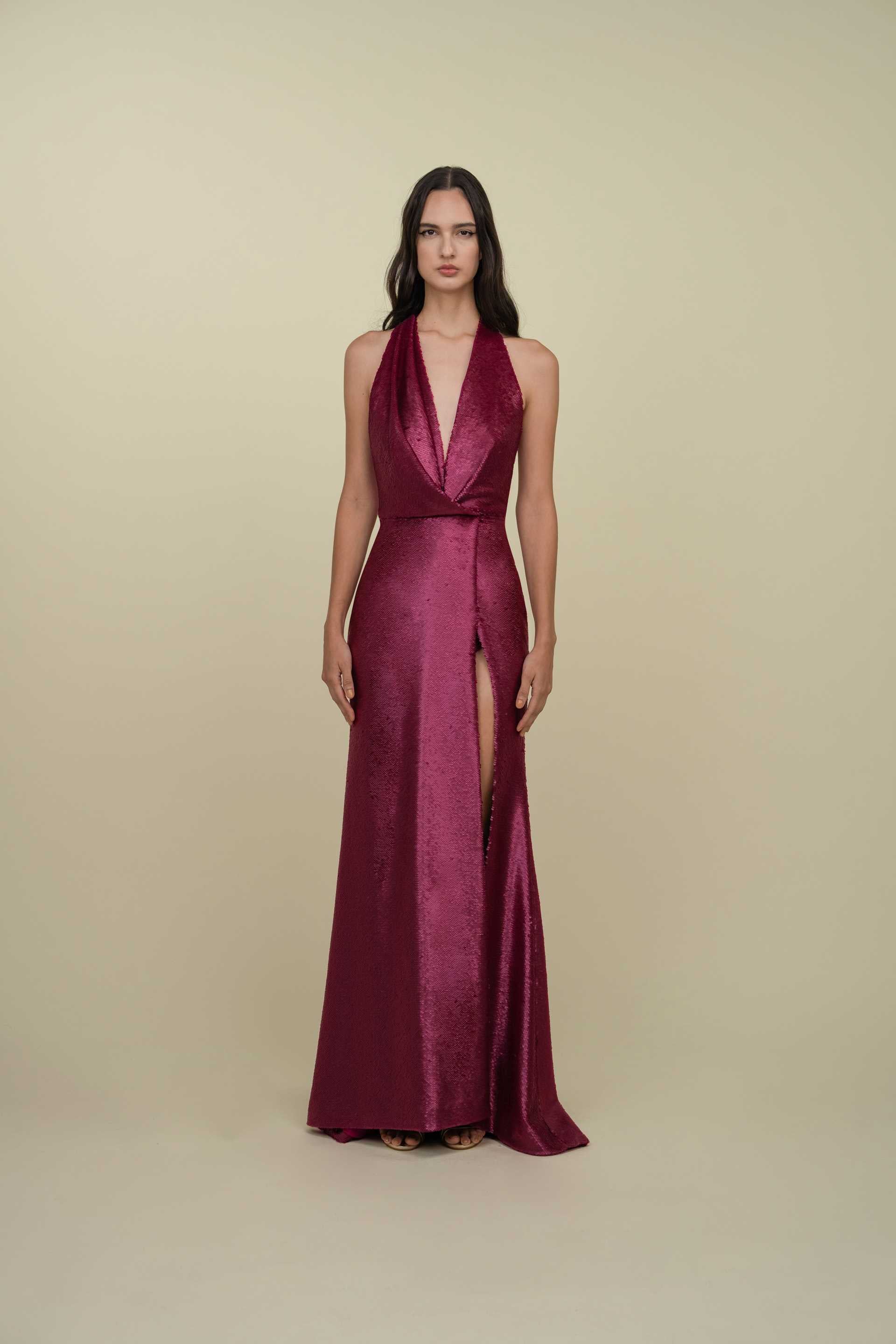 Halter Mermaid Gown