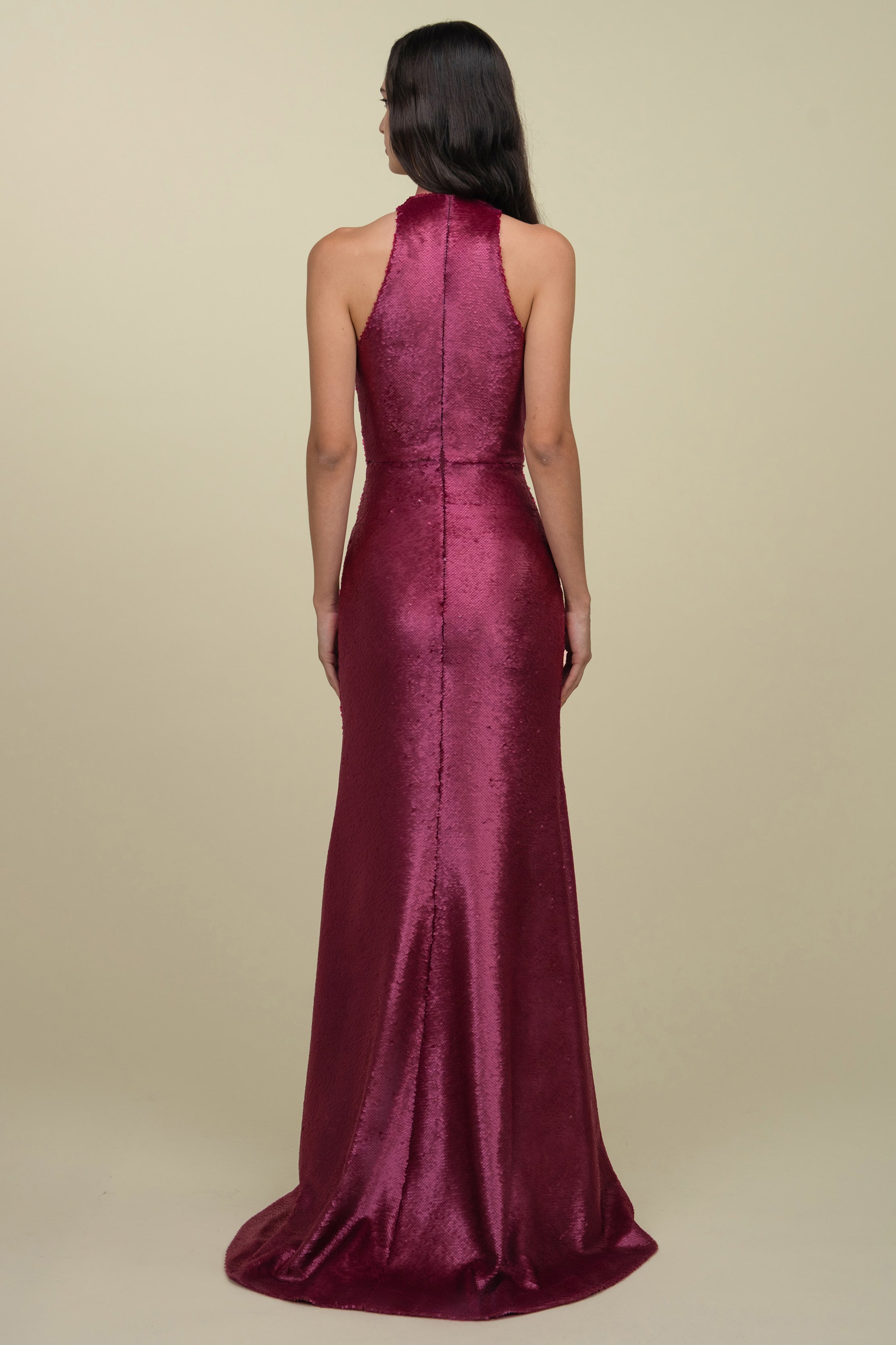 Halter Mermaid Gown