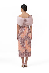 Tubino Dress With Layers of Dramatic Bows