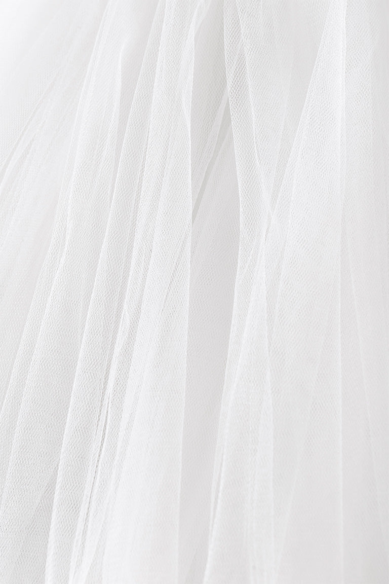 Cathedral Tulle Veil Funnel Shape