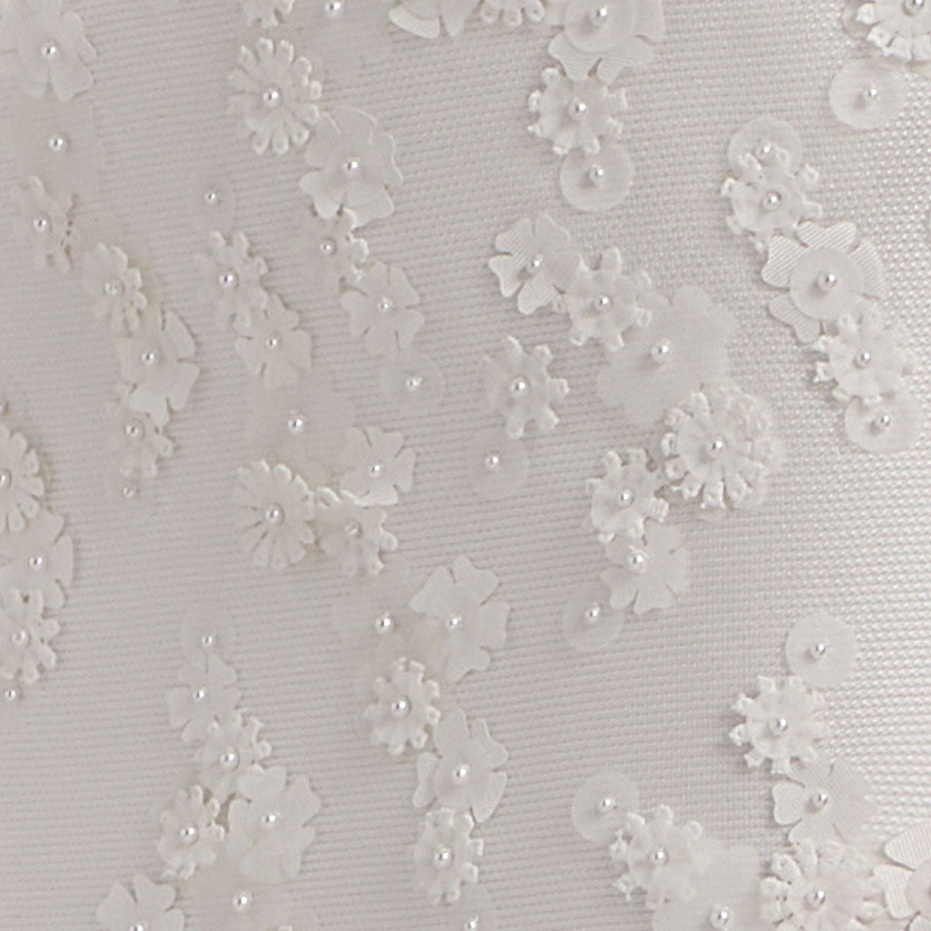 Silky Embroidered Elegant Wedding Gown With Long Train